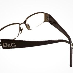 D&G Sleek Brown Women’s Glasses